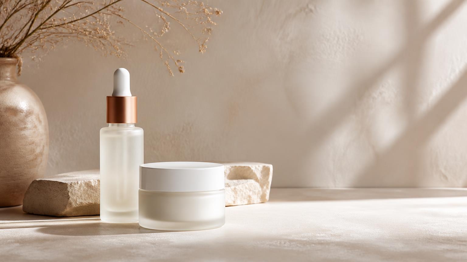 Augustinus Bader skincare campaign visual